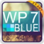 wp7blue android application logo